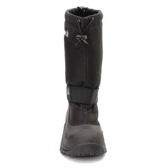 Kamik Greenbay 4 NK0200S-BLK Boots Men's US 12 Black Waterproof Snow Boot ZPO420