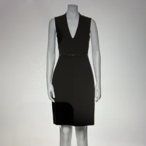 Kate Spade Little Black Ponte Dress w/patent belt, 2