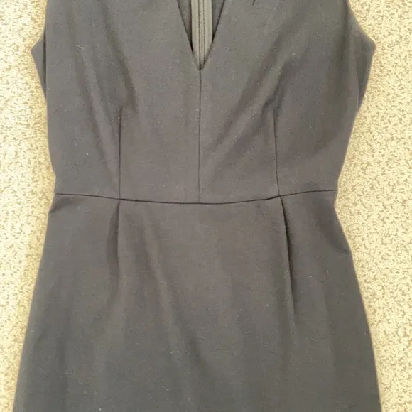 Kate Spade Little Black Ponte Dress w/patent belt, 2