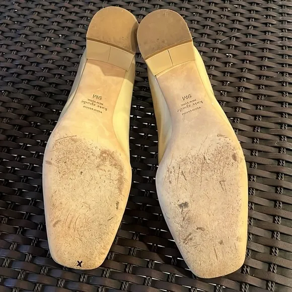 Kate Spade New York Kylah Nude Patent leather vero curio block Heel Shoe 9M