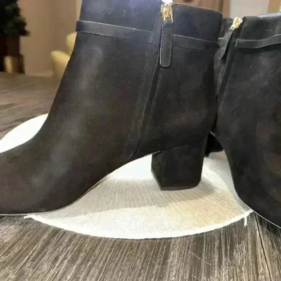 KATE SPADE NEW YORK Women's Knott Mid Heel Boots NWT