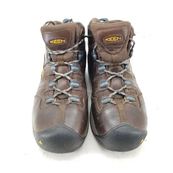 KEEN Boots Utility Mid Safety Toe Waterproof Work Boot Keen dry - Size 12EE