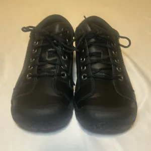 KEEN Cush Utility 1006980 Men’s PTC Black Shoes, Size 7W