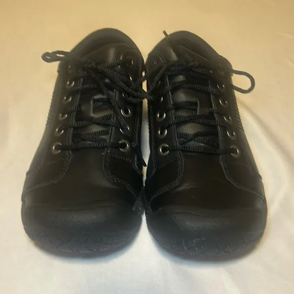 KEEN Cush Utility 1006980 Men’s PTC Black Shoes, Size 7W