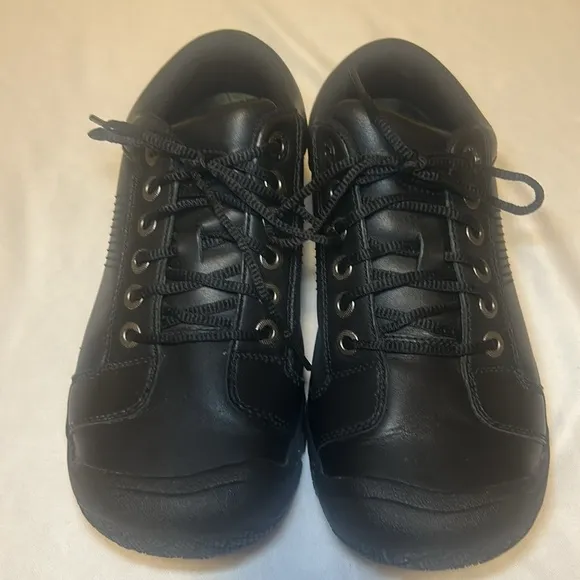 KEEN Cush Utility 1006980 Men’s PTC Black Shoes, Size 7W