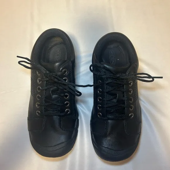 KEEN Cush Utility 1006980 Men’s PTC Black Shoes, Size 7W