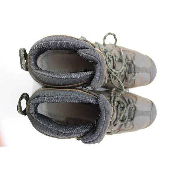 KEEN Detroit XT Mid Brown Leather Lace Up Steel Toe Waterproof Boots Men’s 10.5D