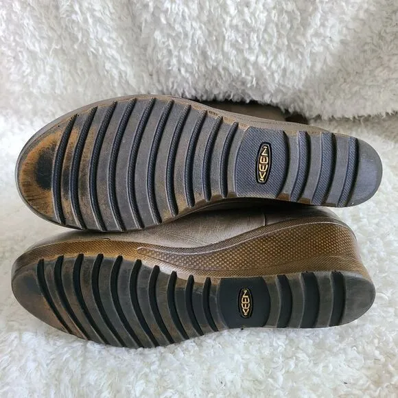Keen‎ Kate Slouch Mid Calf Boots Olive Mossy Green