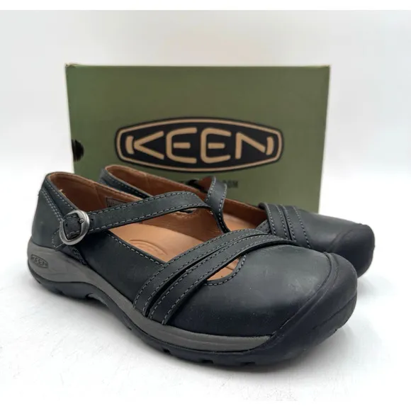 Keen PRESIDIO II CROSS TRAP Women's NEW Casual Shoe Black US Size 7.5 Medium