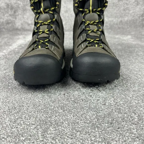 Keen Summit Country Boots Men's 10 Brown Leather Insulated Waterproof Hiking