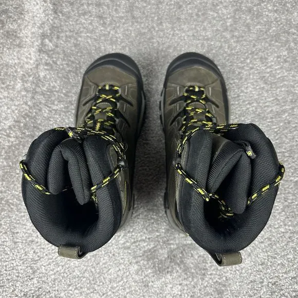 Keen Summit Country Boots Men's 10 Brown Leather Insulated Waterproof Hiking