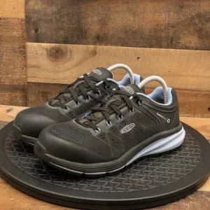 KEEN UTILITY ESD WOMENS ANKLE BOOTS BLACK ALLOY TOE SAFETY WORK SIZE 9.5M