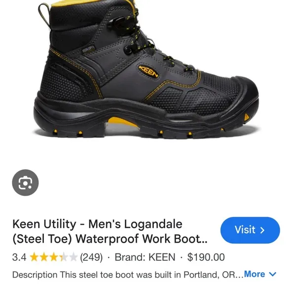 Keen Utility‎ Logandale boots