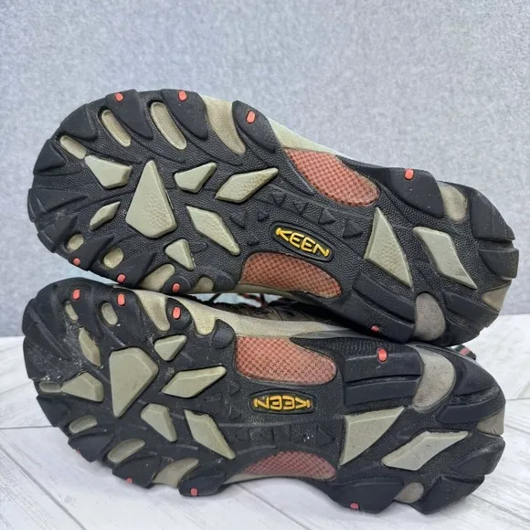 Keen Voyageur Men's Size 8.5 Mid Hiking Boots Brown‎ Leather Performance Boots