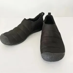KEEN Mens 10 Howser Slipper II Monochrome Black Indoor Outdoor Comfort