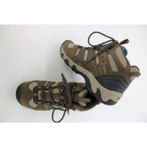 Keen Men's Mid Waterproof Brown Hiking Sneakers Boots Size 7 Excellent! 1014871