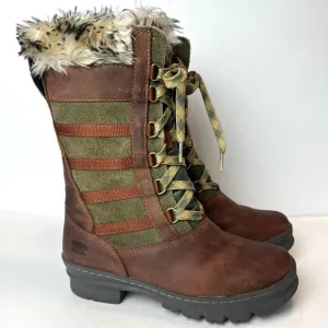 KEEN Women's Wapato Tall Leather Waterproof Insulated Boots Sz 6.5