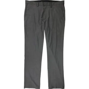 Kenneth Cole Mens Slim Fit Stretch Dress Pants Slacks, Grey, NWT