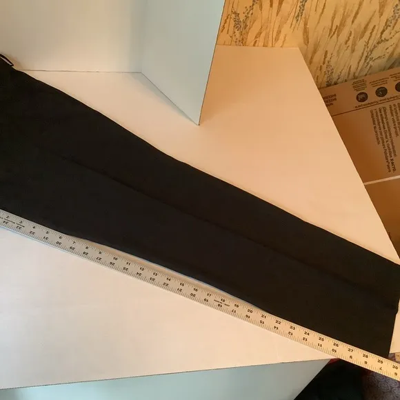 Kenneth Cole Reaction Slim Fit Dress Pants Black 38W x 30L New