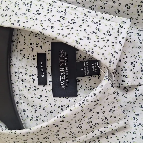 Kenneth Cole Slim Fit Ultra Performance Stretch Dress Shirt