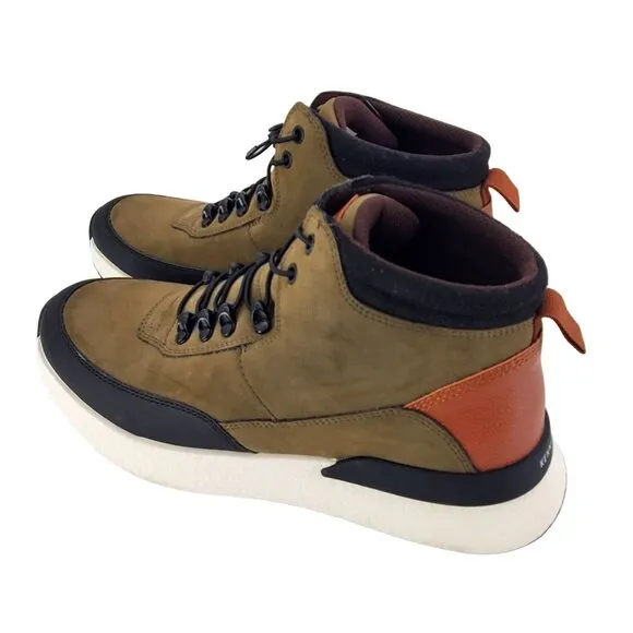 Kenneth Cole Sneakers 10 Life Light High Top Vegan Suede Outdoor Fashion Shoes