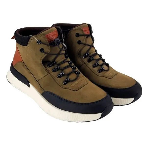 Kenneth Cole Sneakers 10 Life Light High Top Vegan Suede Outdoor Fashion Shoes