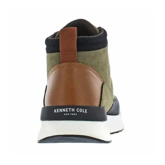 Kenneth Cole Sneakers 10 Life Light High Top Vegan Suede Outdoor Fashion Shoes
