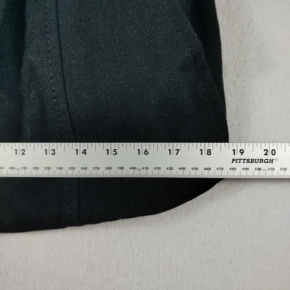 Kenneth Cole Wool Blend Peacoat Woman's‎ 8 Black New York Full Button Jacket