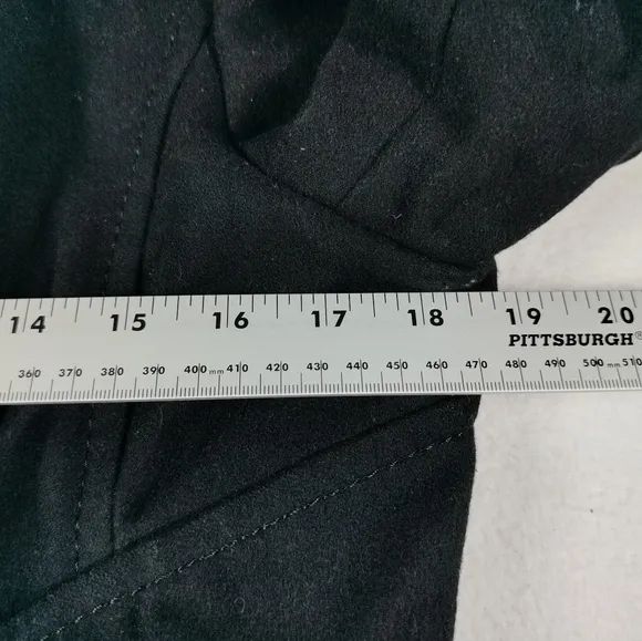 Kenneth Cole Wool Blend Peacoat Woman's‎ 8 Black New York Full Button Jacket