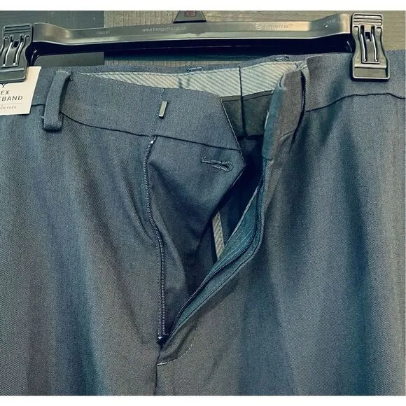 Kenneth Cole REACTION mens Stretch Modern-fit Flat-front dress pants