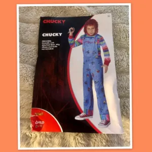 Kids Chucky Costume, Child- L/XL