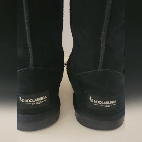 KOOLABURRA by UGG BLACK SERPA LINED BOOTS (sz 2)