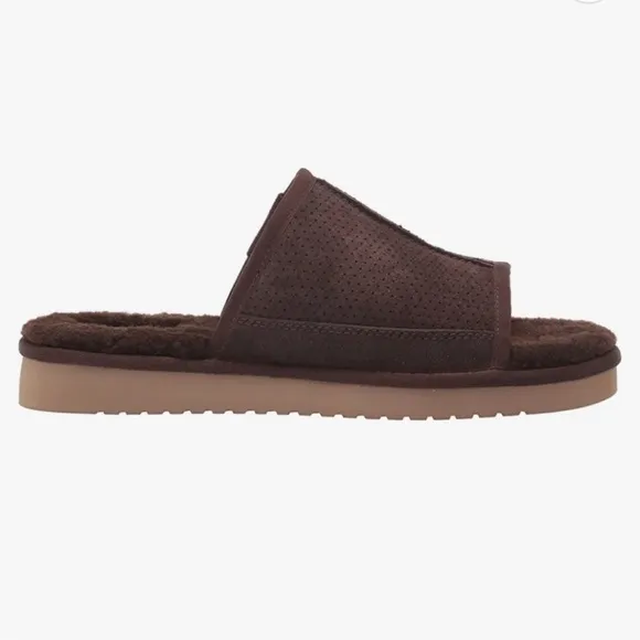 Koolaburra by UGG Men's Dawsen Slippers size 13 chocolate brown