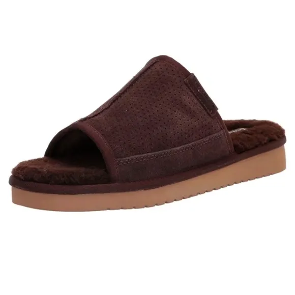 Koolaburra by UGG Men's Dawsen Slippers size 13 chocolate brown