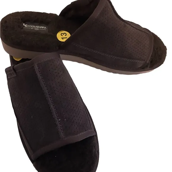 Koolaburra by UGG Men's Dawsen Slippers size 13 chocolate brown