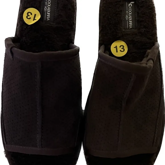 Koolaburra by UGG Men's Dawsen Slippers size 13 chocolate brown