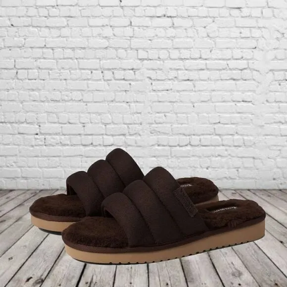 KOOLABURRA by UGG Rommie Men's Slippers in Chocolate Brown Size 11 NEW