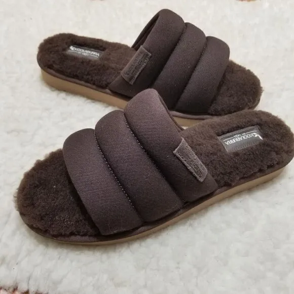 KOOLABURRA by UGG Rommie Men's Slippers in Chocolate Brown Size 11 NEW