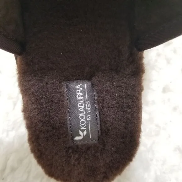 KOOLABURRA by UGG Dawsen Men's Slippers in Chocolate Brown