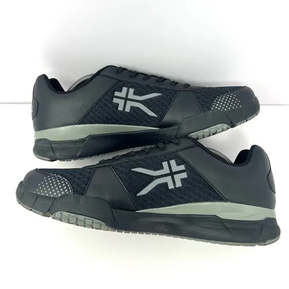 Kuru Men’s Quantum Comfort Athletic Shoes Sz 12 Black Orthopedic Sneaker GUC