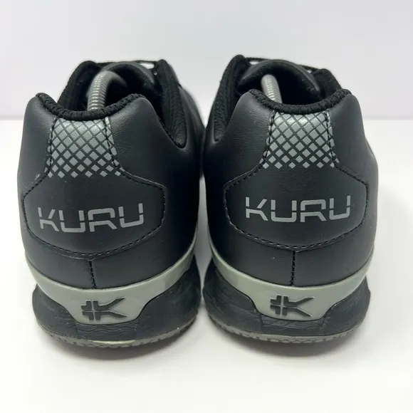 Kuru Men’s Quantum Comfort Athletic Shoes Sz 12 Black Orthopedic Sneaker GUC