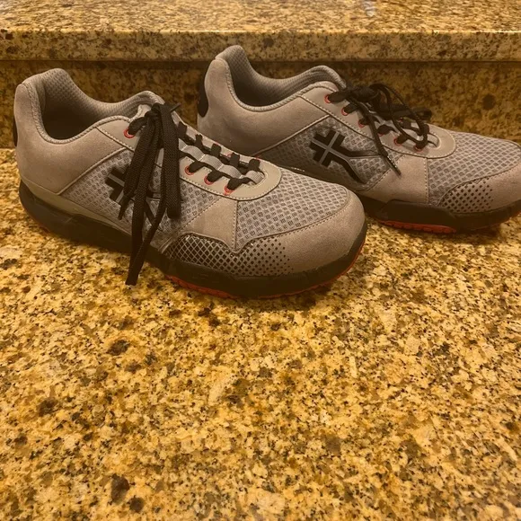 Kuru Quantum Gray Athletic Walking Shoes Men’s 13.5 Wide Orthopedic Shoes