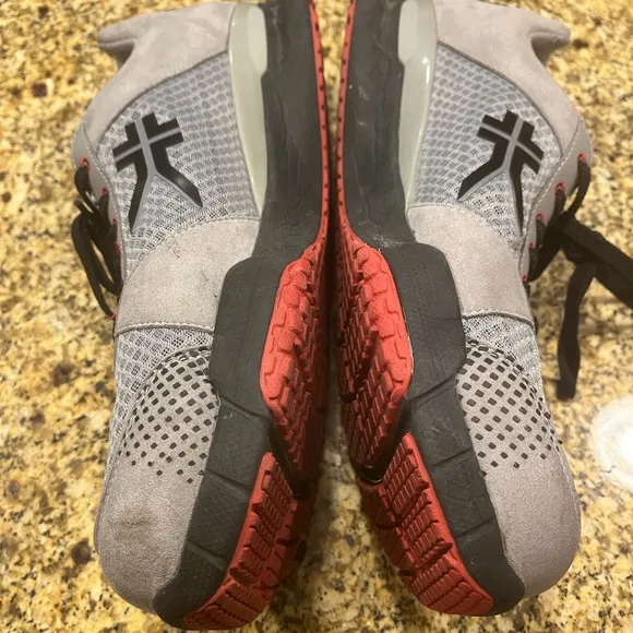 Kuru Quantum Gray Athletic Walking Shoes Men’s 13.5 Wide Orthopedic Shoes