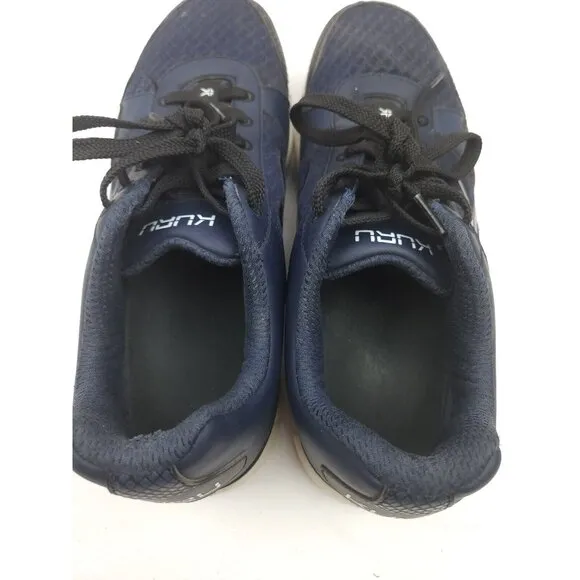 Kuru Quantum Mens 9.5 W Dark Blue Arch Support Orthopedic Athletic Walking Shoes