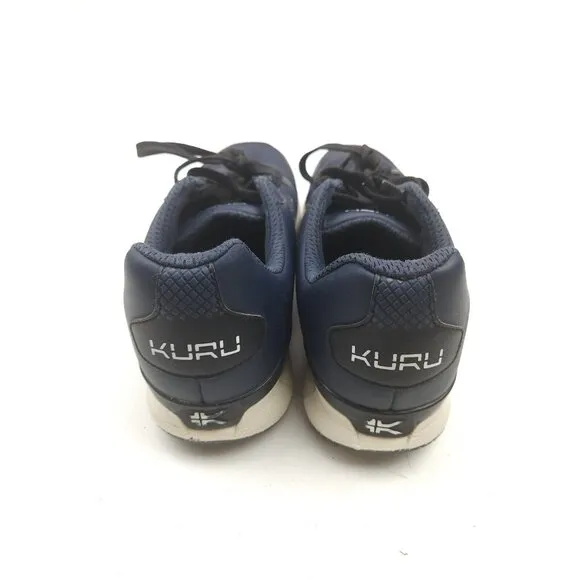 Kuru Quantum Mens 9.5 W Dark Blue Arch Support Orthopedic Athletic Walking Shoes