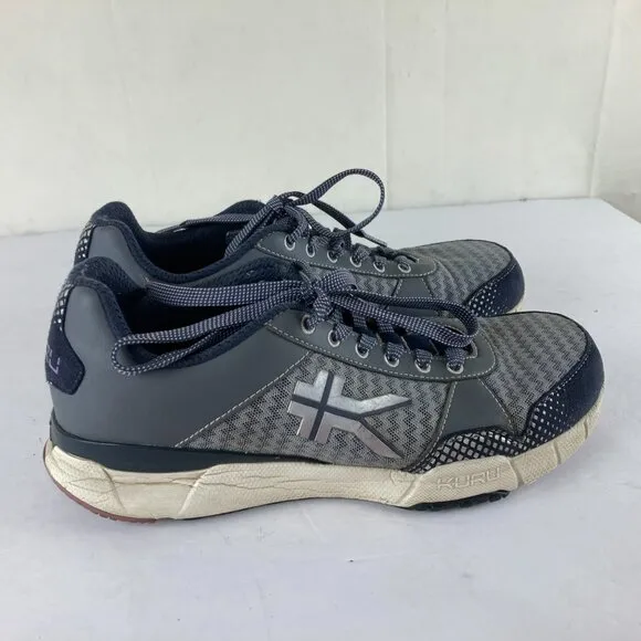 KURU Quantum Mens Sz 10 Orthopedic Comfort Athletic Sneakers Shoes Walking Gray