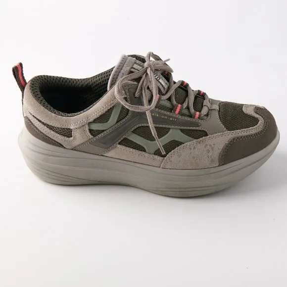 Kybun Ulster Womens 9 Brown Walking Shoes Swiss Air Cushion Comfort Orthopedic