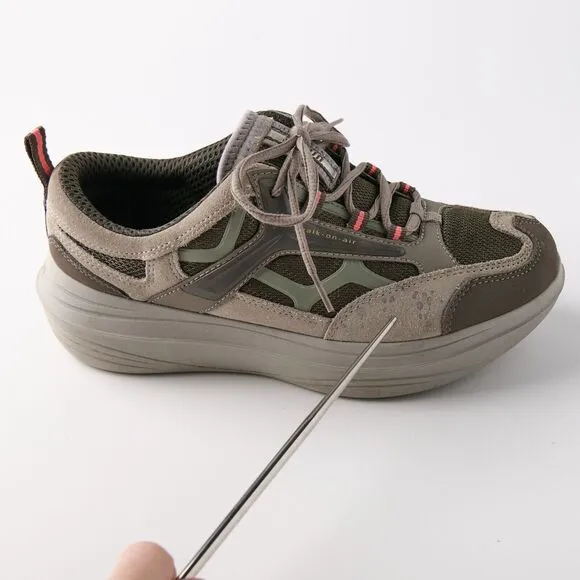 Kybun Ulster Womens 9 Brown Walking Shoes Swiss Air Cushion Comfort Orthopedic