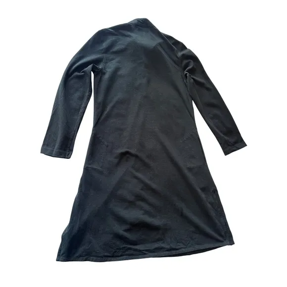 Lacoste Dress Polo Slim Fit Black SZ FR 3 US S Long Sleeve Button Up Tennis