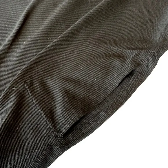 Lacoste Dress Polo Slim Fit Black SZ FR 3 US S Long Sleeve Button Up Tennis